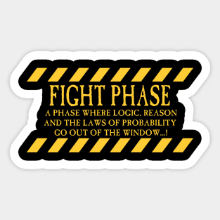 Fight Phase! Sticker